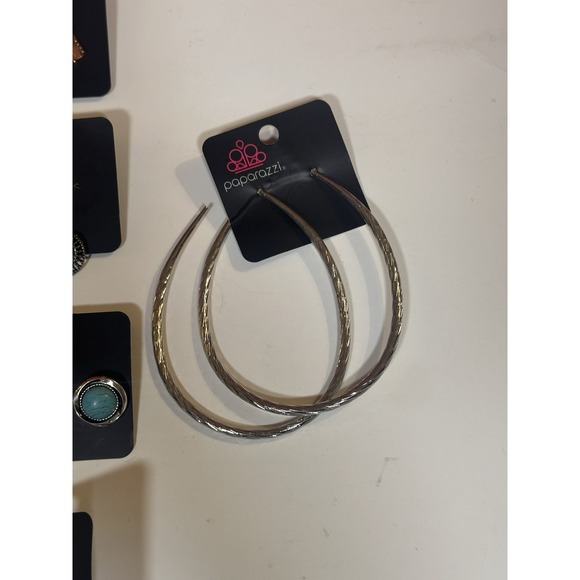 Paparazzi Jewelry Set Western/Turquoise Earring Necklace Lot of 6 New Never Worn - Picture 2 of 7